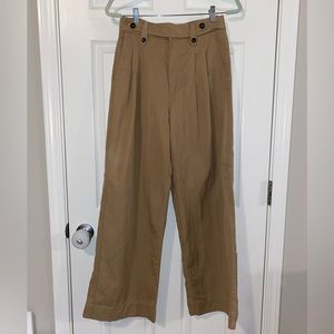 NWT Madewell High Waist Wide-Leg Trouser
